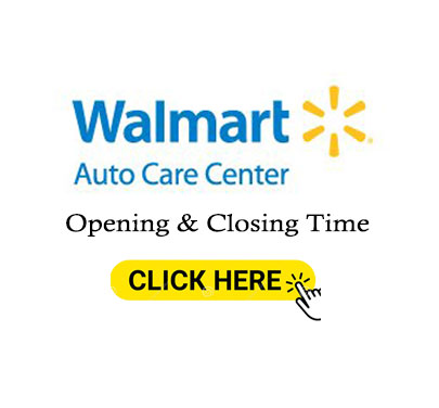 Walmart Auto Center Hours