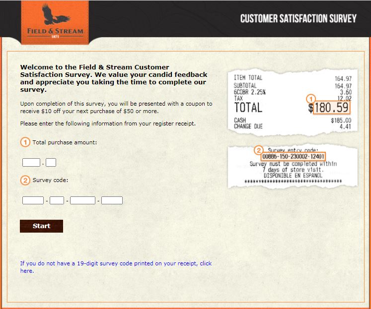 Field and Stream Online Survey