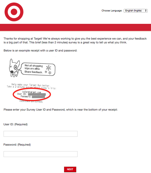 informtarget-survey-official page